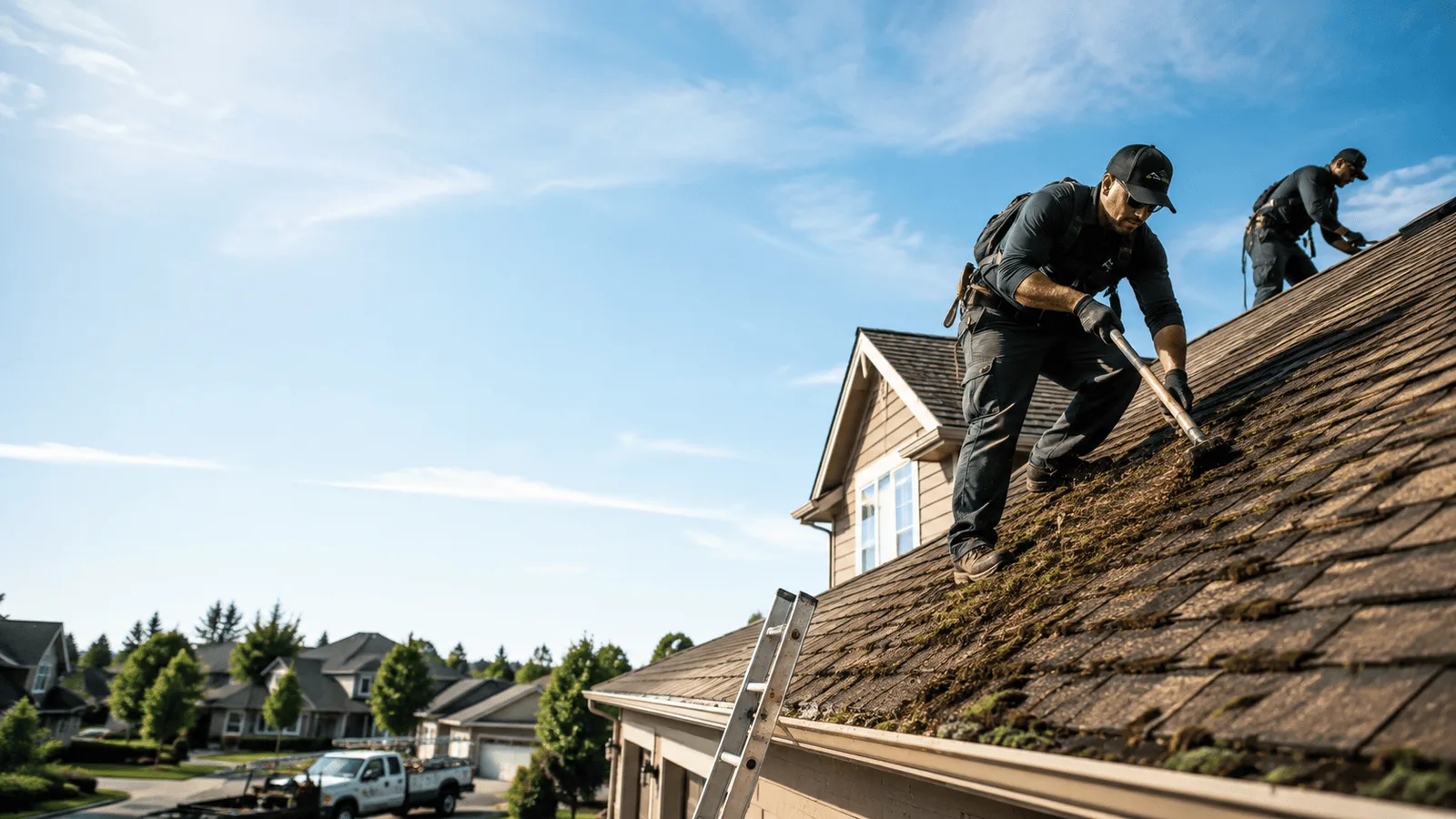 Roof Moss Removal in Hoyt, KS near me